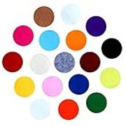 1 Wide or 1.5 Wide; Various Package Sizes; Wholesale 48 Count 3/4 Black Adhesive Felt Circles; 1/2 Wide 3/4 Wide Die Cut; DIY Projects 