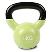 Cortex Kettlebell 8kg Vinyl Weight Strength Training Gym Equipment