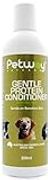 Petway Petcare Gentle Protein Conditioner With Aloe Vera For Dogs With Senstive Skin, For Healthy Shiny Coat, Dog Hair Conditioner, Nourishing and Revitalizing Cosmetic Skin and Coat Conditioner, 250ml